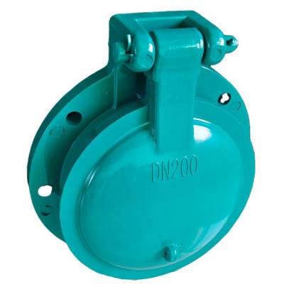 出水口防倒灌 波纹管止回阀玻璃钢拍门100-3000mm多规格定制