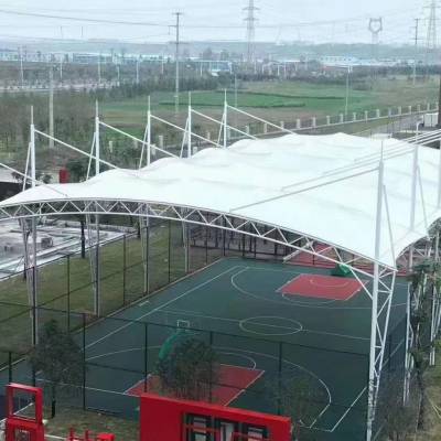 天津停车场膜结构 商场停车篷 上门量尺设计安装 做工精细安装快捷