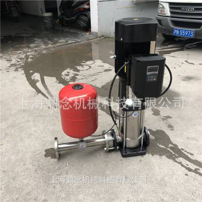 不锈钢立式二次供水设备CDL2-13水族馆用水变频增压泵1.5KW