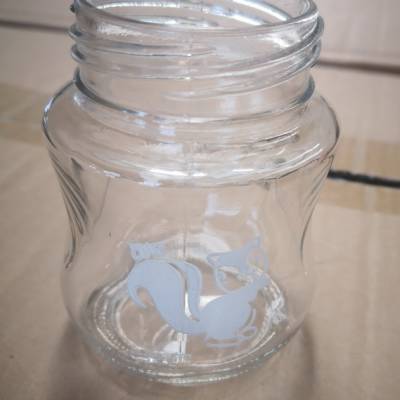 玻璃瓶厂家供应出口优质玻璃酸婴儿奶瓶定制带标烤花奶瓶