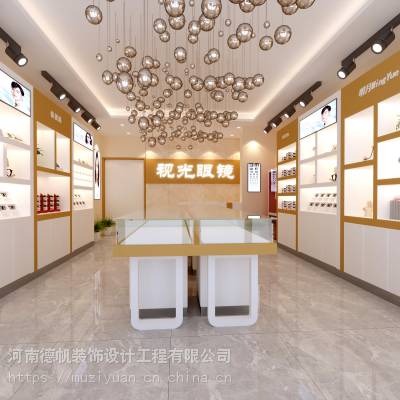 范县快时尚眼镜柜台定做厂家 范县眼镜店装修设计公司 眼镜展柜制作基地