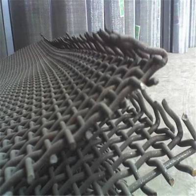 重型轧花网 高碳钢震动筛网 墙体防护网