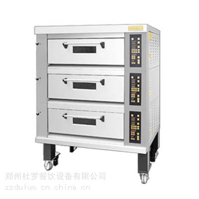 太原新麦三层六盘烤箱 商用电热SM2-523H烤炉 烘焙店面包房设备销售
