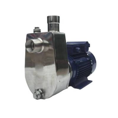 不锈钢低温盐水泵25WDZ-15半开叶轮离心泵 无堵塞自吸泵