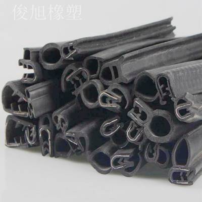 俊旭 三元乙丙EPDM三口汽车挡风密封条 机箱电柜隔音橡胶条