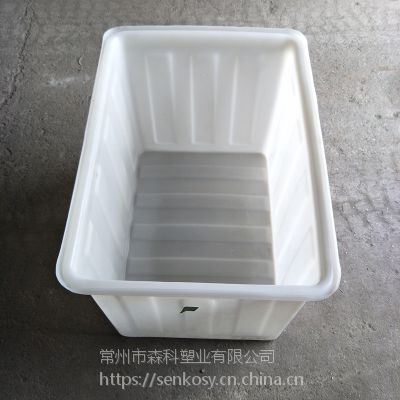 200L塑料方箱 方形PE水桶 塑料推车定制 牛筋方形水箱 运输牛筋周转箱