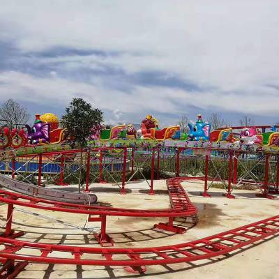 厂家批量定制太空穿梭 ***小型过山车 10车20人 太空穿梭游乐设备