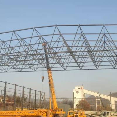 附近钢结构厂-晋城钢结构工程-龙之翔网架煤棚