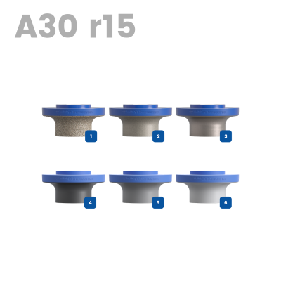 Marmoelettromecca，数控仿形轮，管线6060 – A30 r15系列