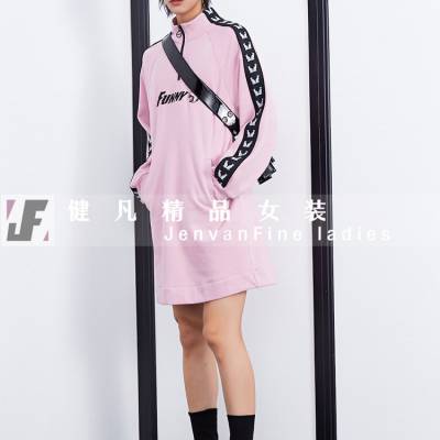 珞炫时尚女装折扣品牌 上海高街潮流时尚大码女装尾单走份货源