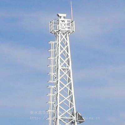 供应10米 15米 18米 20米 25米 30米四柱角钢防火监控塔