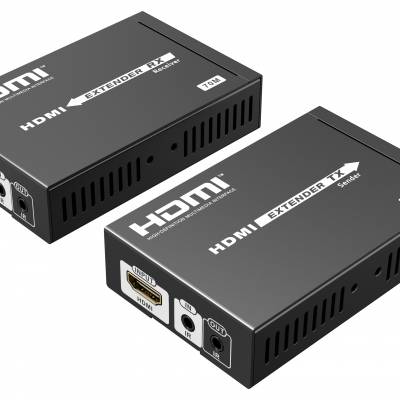 朗强LKV375N HDBaseT 延长器70米HDMI HDBASET EXTENDER