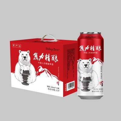 熊力精酿啤酒