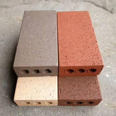 Garden Brick Clay Paving Bricks Colorful Wall Bric