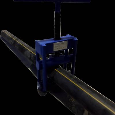 轻便20管圆钢消防管道截止器便利 63管道110手动止气夹 管网封堵夹 管道止水止气夹