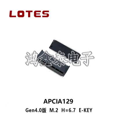 LOTES Gen4.0 M.2ӿH=6.7 E-KEY APCIA129ֻ