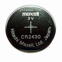 MAXELL/ձʤ3V 280MAH 24.5X3.9MMһԲɳ﮵-CR2430