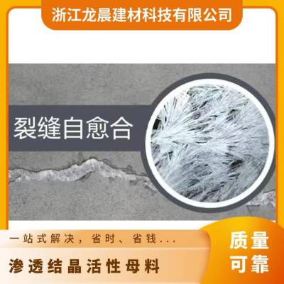 龙晨防水涂料增强混凝土强度涂层固化后耐磨损水泥基渗透结晶母