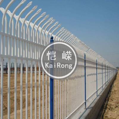 厂家定制PVC护栏批发锌钢护栏喷塑GZ-C型护栏围墙护栏