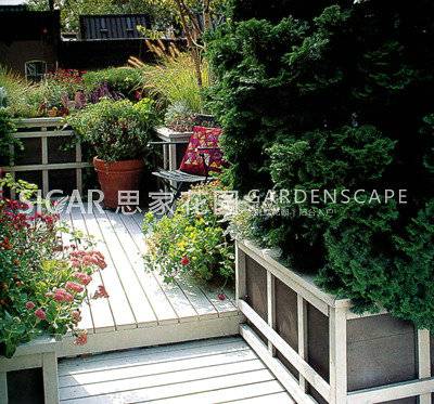 花园施工-思家景观设计施工养护-商业屋顶花园施工