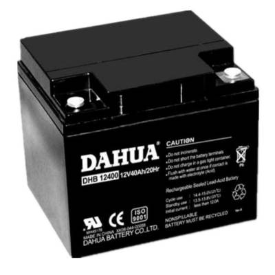 DAHUA大华蓄电池DHB12400 12V40AH/20HR 直流屏UPS/EPS配套电源