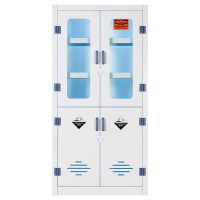宁波PP酸碱柜，宁波耐酸碱药品柜PP试剂柜耐强酸强碱药品柜防腐蚀