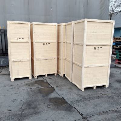 北京昌平区包装箱厂 收购出售二手木托盘 订做珍珠棉 设备打包封箱钢带箱
