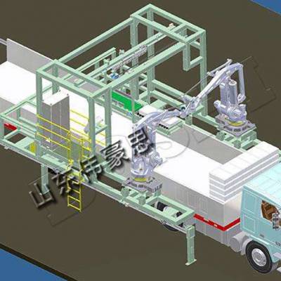 供应自动化饲料机器人装车机 智能自动装车系统