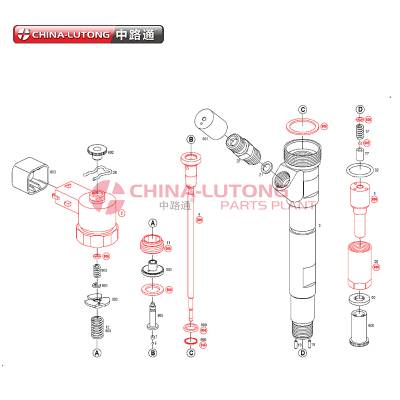 国产柴油机高压共轨喷油器0445110279 柴油机欧三喷油器