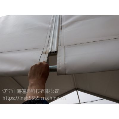 昆明山海提供40米以内跨度人字坡顶篷房为展览会展销会篷房租赁出租提供专业服务