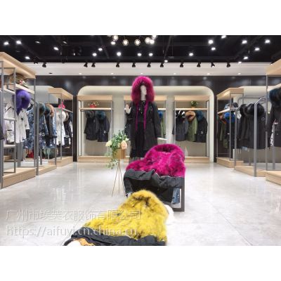 高端女装品牌伊美黛19年新款派克服一手货源走份尾货批发