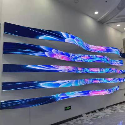 【LED柔性屏展厅异形创意软屏】价格_厂家-供应商网