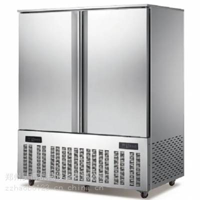 半度BDS24P二十四盘双门风冷冷冻插盘柜 商用蛋糕面团无霜速冻柜