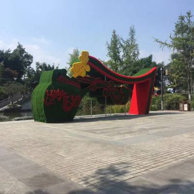 成都尚艺景园艺有限公司四川 郫都区纯手工打造货活体雕塑