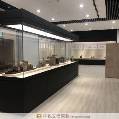 红色历史文化博物馆展柜制作工厂 文物陈列柜定制