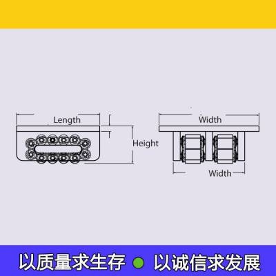 WBOT-20-D载重滚轮小车可非标准定制, 发电机定子转子用