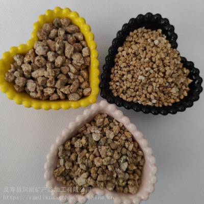 黄金麦饭石 含有天然矿物质 用于多肉铺面 水产养殖 可净化水源