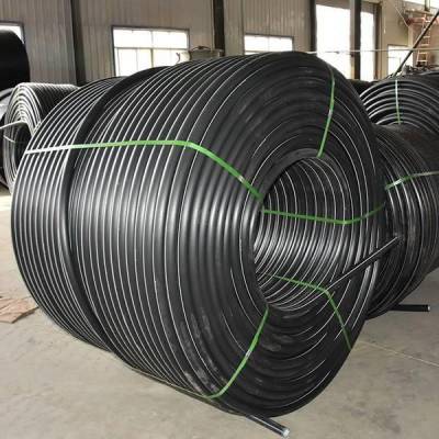 陕西铜川市耀州区PE穿线管 电力电缆保护套管 黑色阻燃 密度高 韧性好