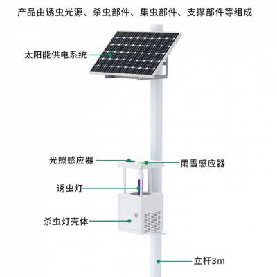 智农 杀虫灯 风吸式杀虫灯 光波引诱害虫 虫情监测