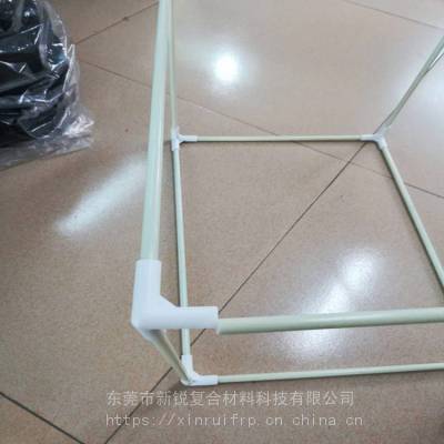 玻璃纤维管新锐供应绿色纤维管免费裁切果苗支撑玻璃纤维管