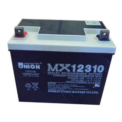 友联UNION蓄电池MX12310 12V31AH信息参数