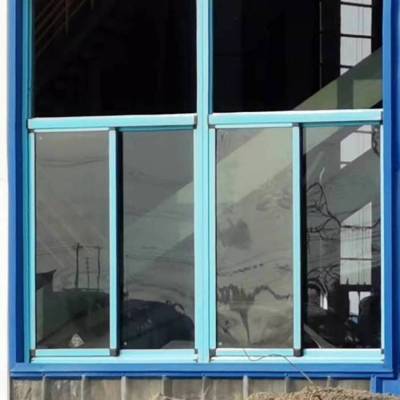 安徽吉运祥 彩色涂层钢板窗 彩板窗 推拉窗 工业厂房支持定制