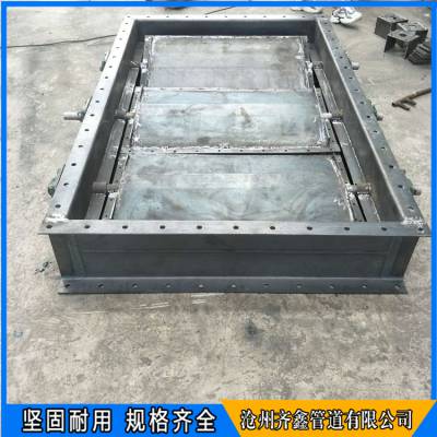烟气脱硝挡板门  百叶窗式风门  双层挡板结构矩形风门