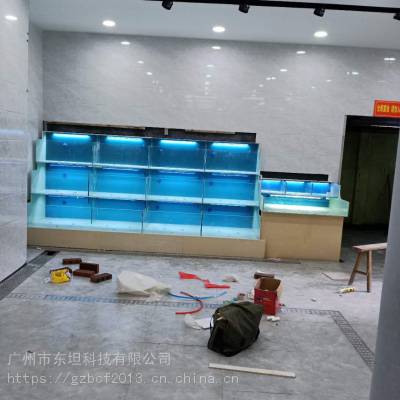 广州南湾鱼池尺寸 黄埔海鲜池一体机