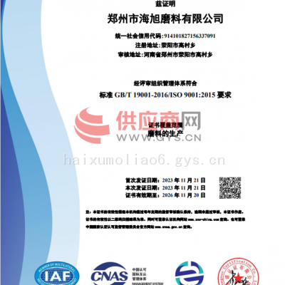 ׼ GB/T 19001-2016/ISO 9001:2015