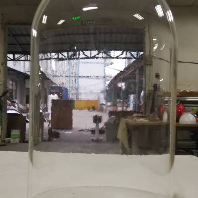 工厂定做亚克力椭圆形灯罩有机玻璃二合一珠宝U型展示罩