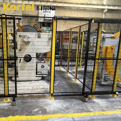 江苏地区科尔福定制设备防护围栏机器人隔离围栏机械防护网