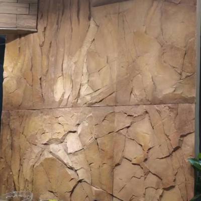 江西上饶pu碎山石厂家工程项目外墙fpc鹅卵石价格贸易定制