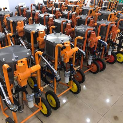 内壁喷涂机电动无气喷涂设备旋转砂浆修复设备