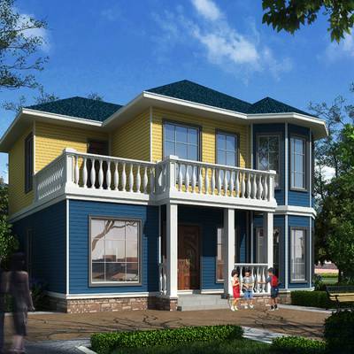 ***定制保山潞江镇农村新式钢结构两层轻钢集成房屋建造装修